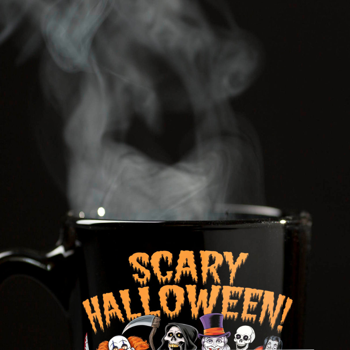 Halloween-Kreaturen Scary Halloween Tasse