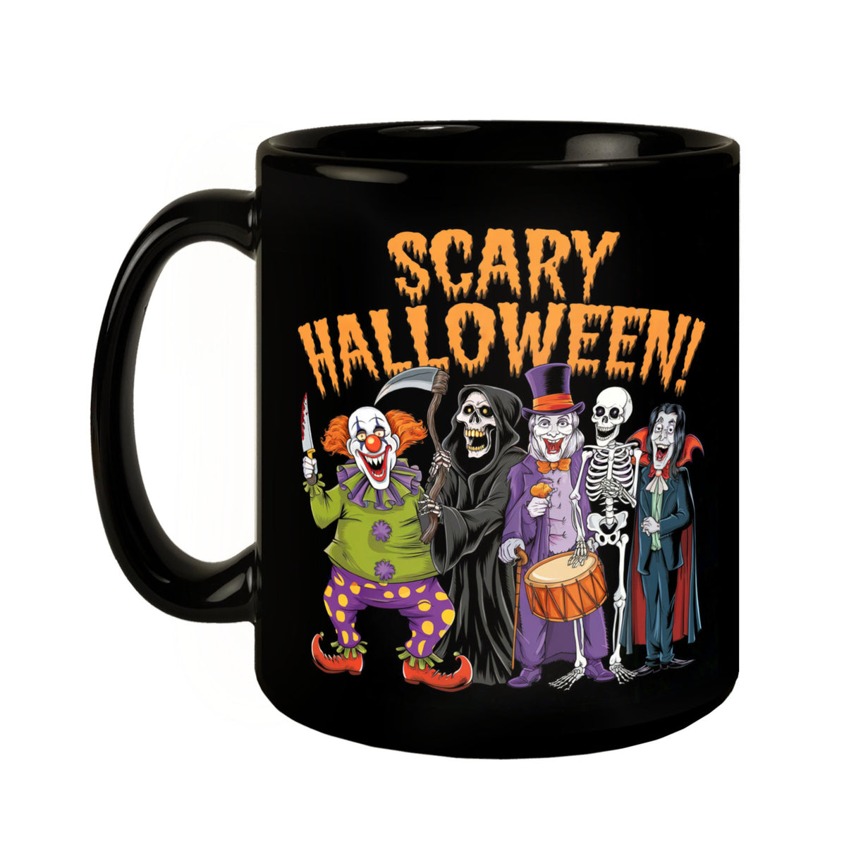 Halloween-Kreaturen Scary Halloween Tasse