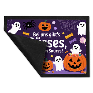 Hier gibts Süßes - Halloween Willkommen Fußmatte in 35x50 cm