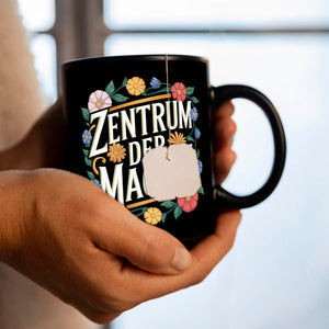 Zentrum der Macht Blumensprache Tasse