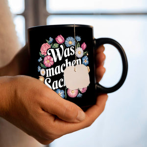 Was machen Sachen Blumensprache Tasse