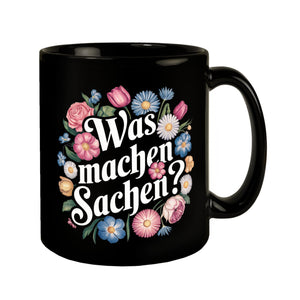 Was machen Sachen Blumensprache Tasse