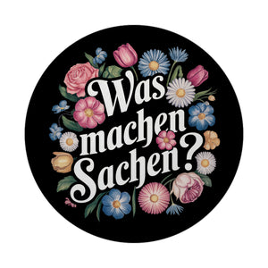 Was machen Sachen Blumensprache Magnet rund