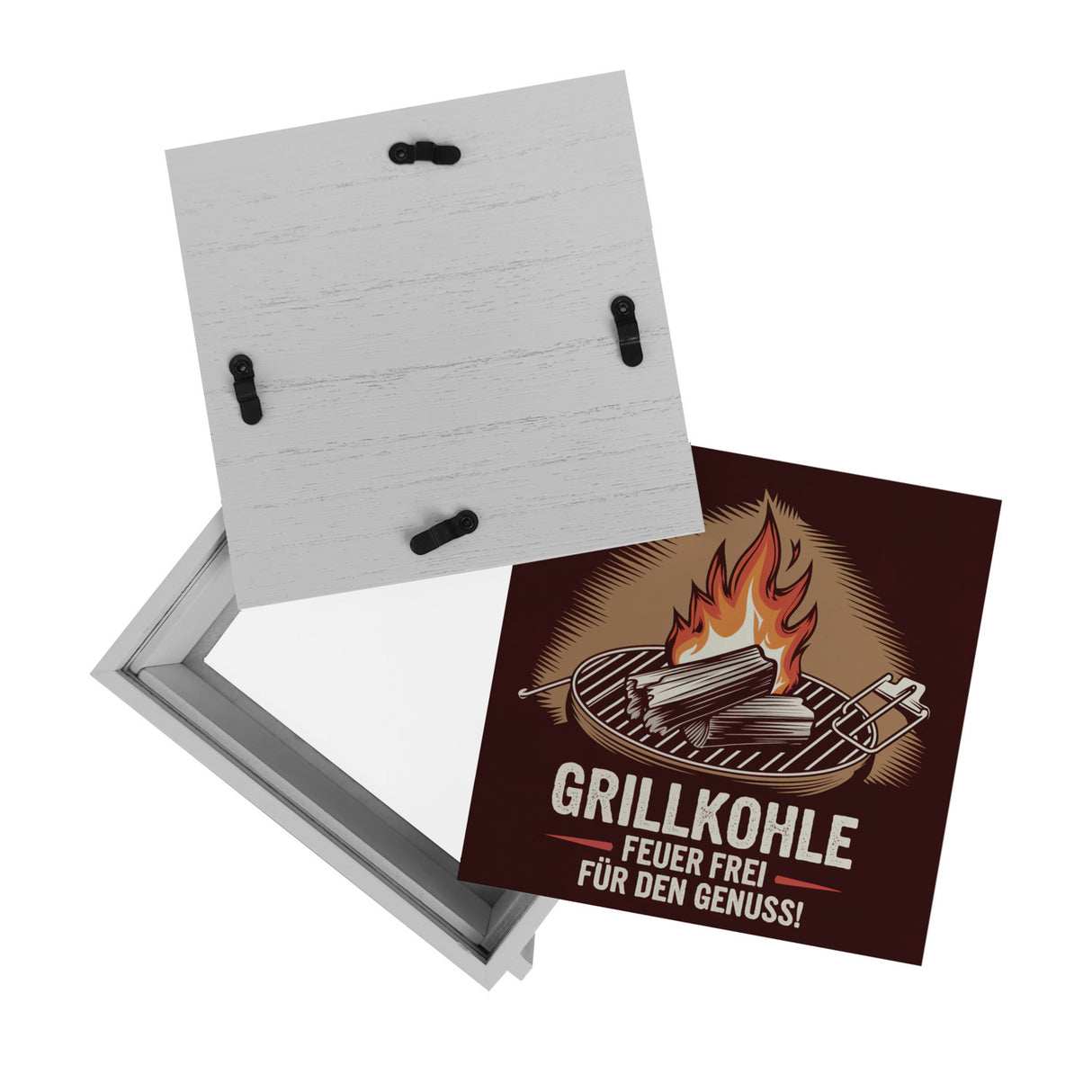 Grillkohle - Feuer frei Spardose