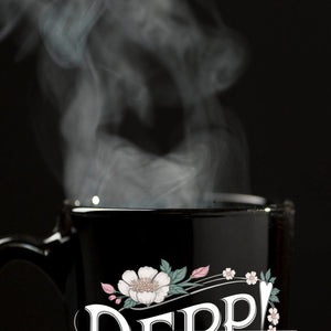 Depp Blumensprache Tasse