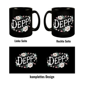 Depp Blumensprache Tasse