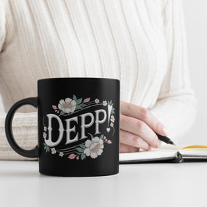 Depp Blumensprache Tasse