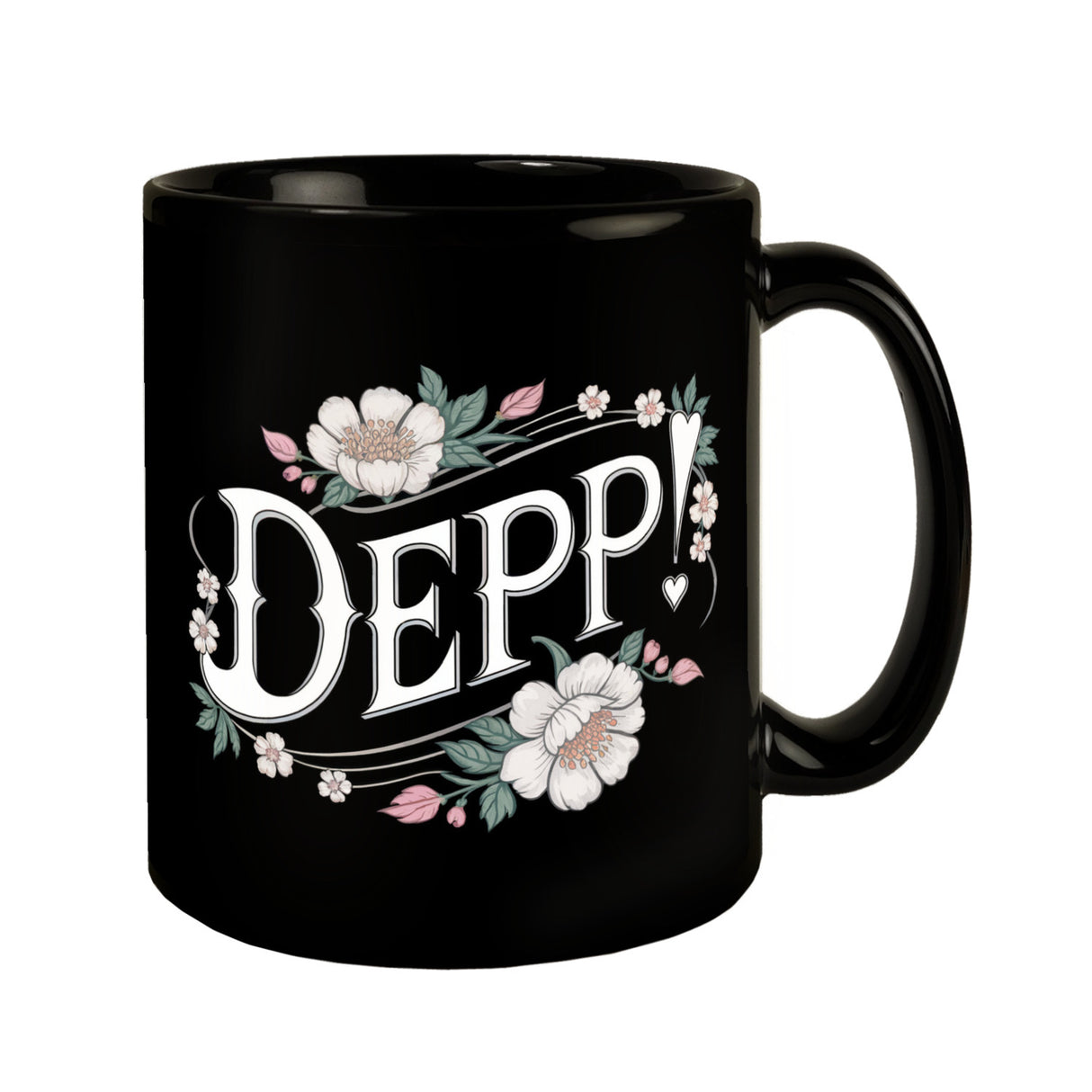 Depp Blumensprache Tasse