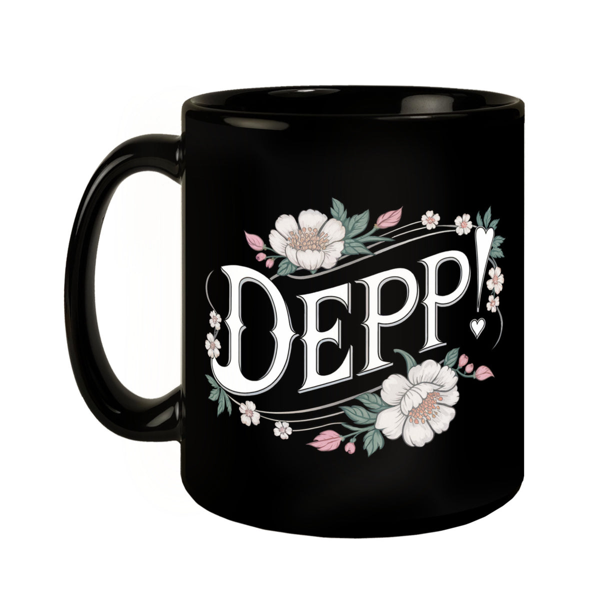 Depp Blumensprache Tasse