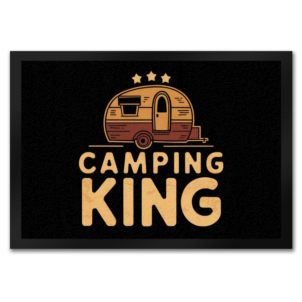 Campinganhänger - CAMPING KING Fußmatte in 35x50 cm