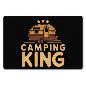 Campinganhänger - CAMPING KING Fußmatte in 35x50 cm ohne Rand