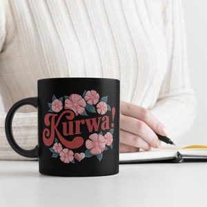 KURWA Blumensprache Tasse