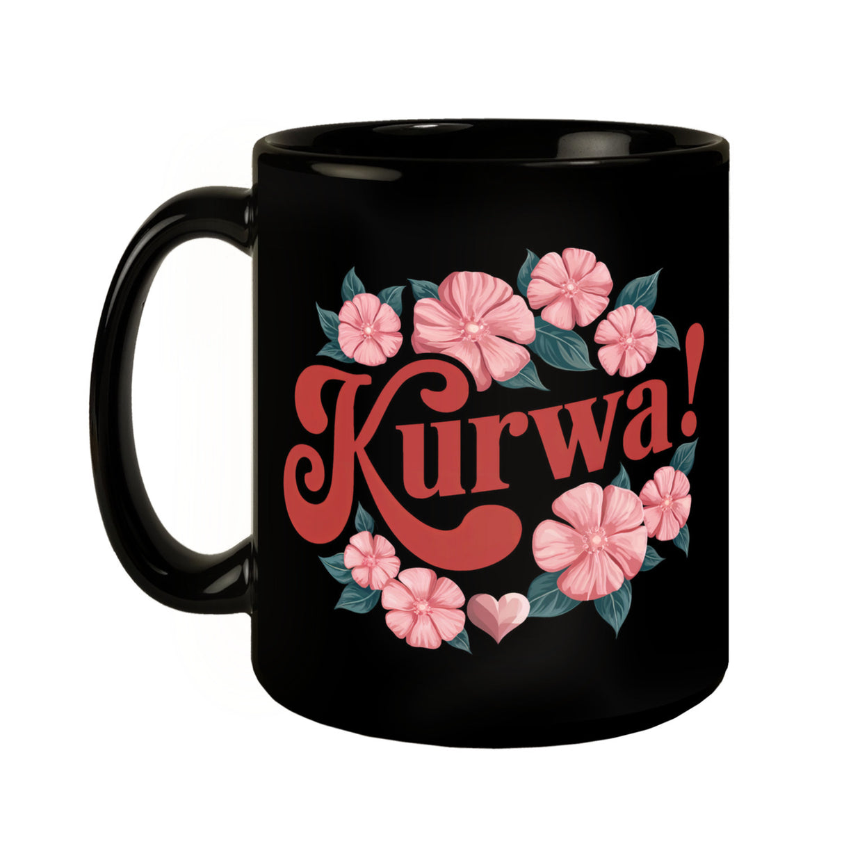 KURWA Blumensprache Tasse