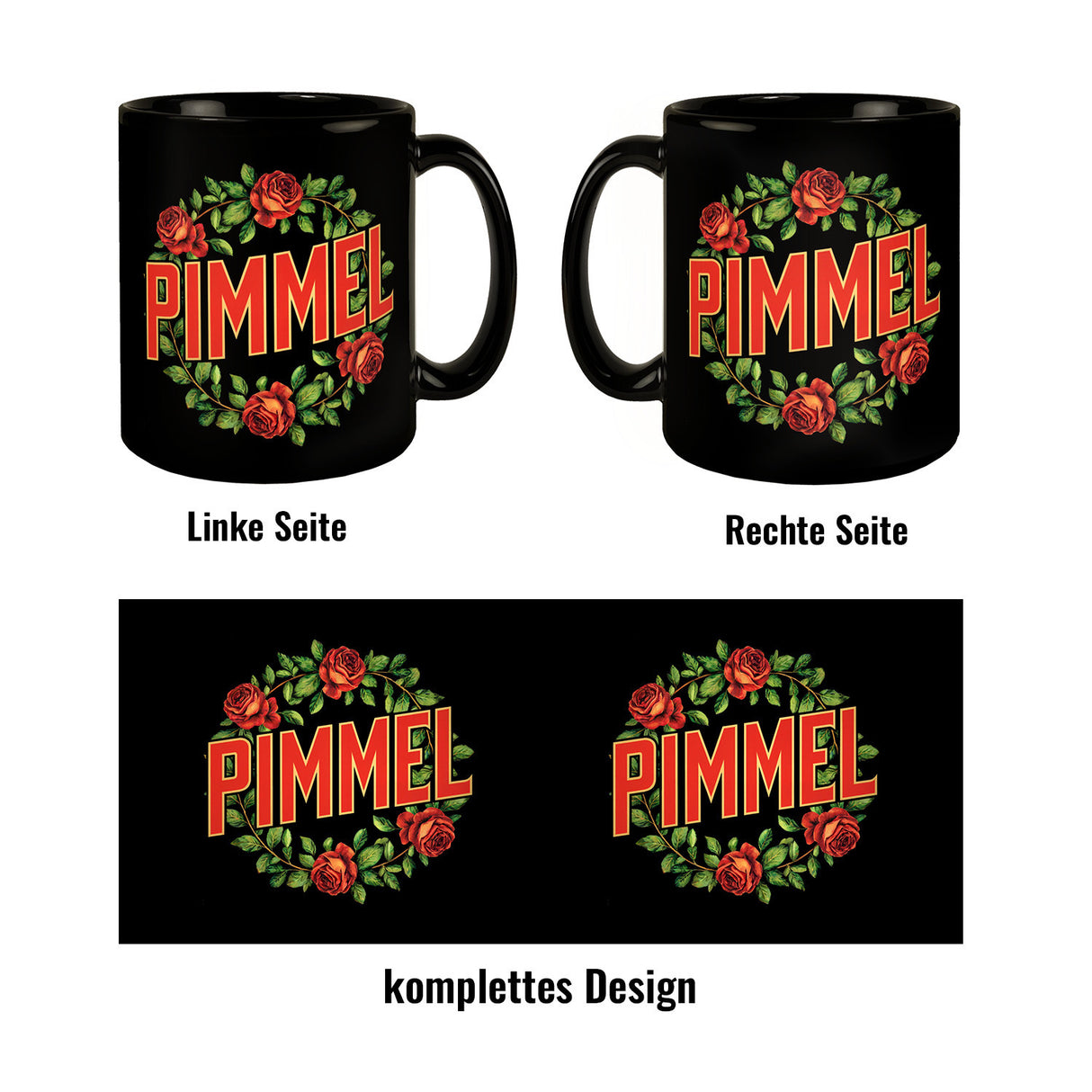 PIMMEL Blumensprache Tasse