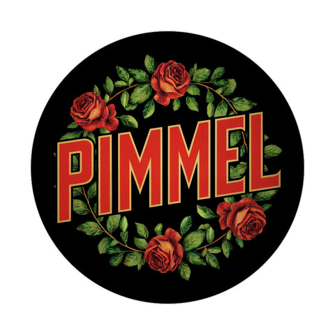 PIMMEL Blumensprache Tasse Magnet rund