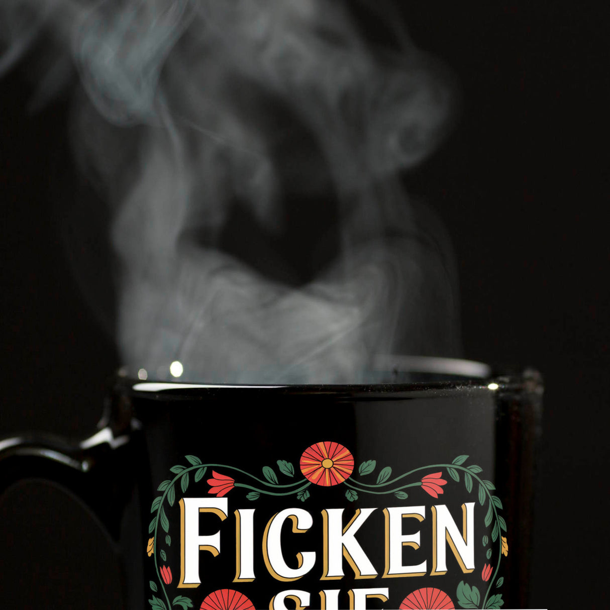 Ficken Sie sich Blumensprache Tasse