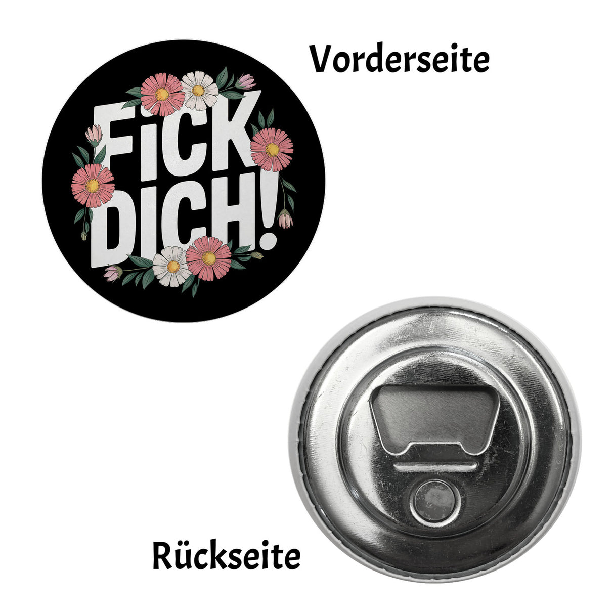 Fick dich Blumensprache Magnet