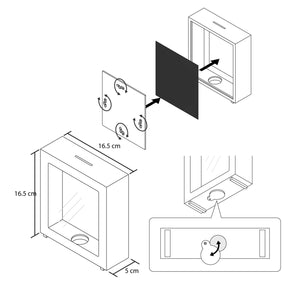 Anarchie-Symbol Spardose - Revolutionäre Sparbüchse