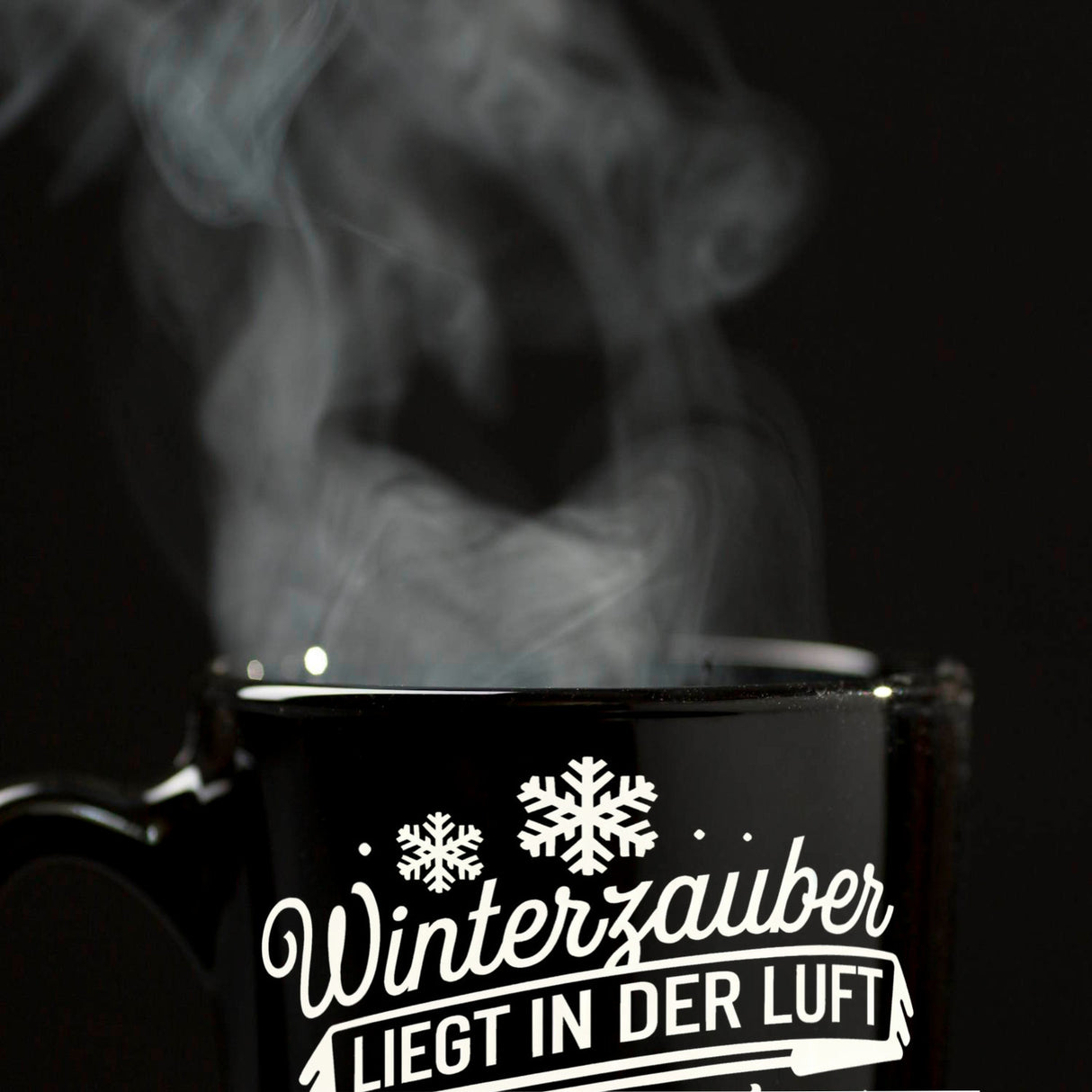 Winterzauber liegt in der Luft Tasse