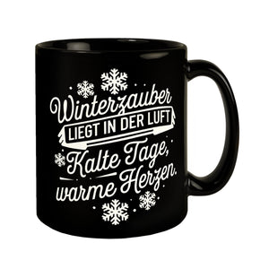 Winterzauber liegt in der Luft Tasse