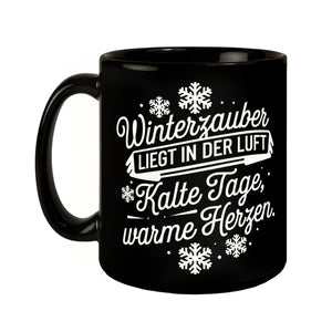 Winterzauber liegt in der Luft Tasse