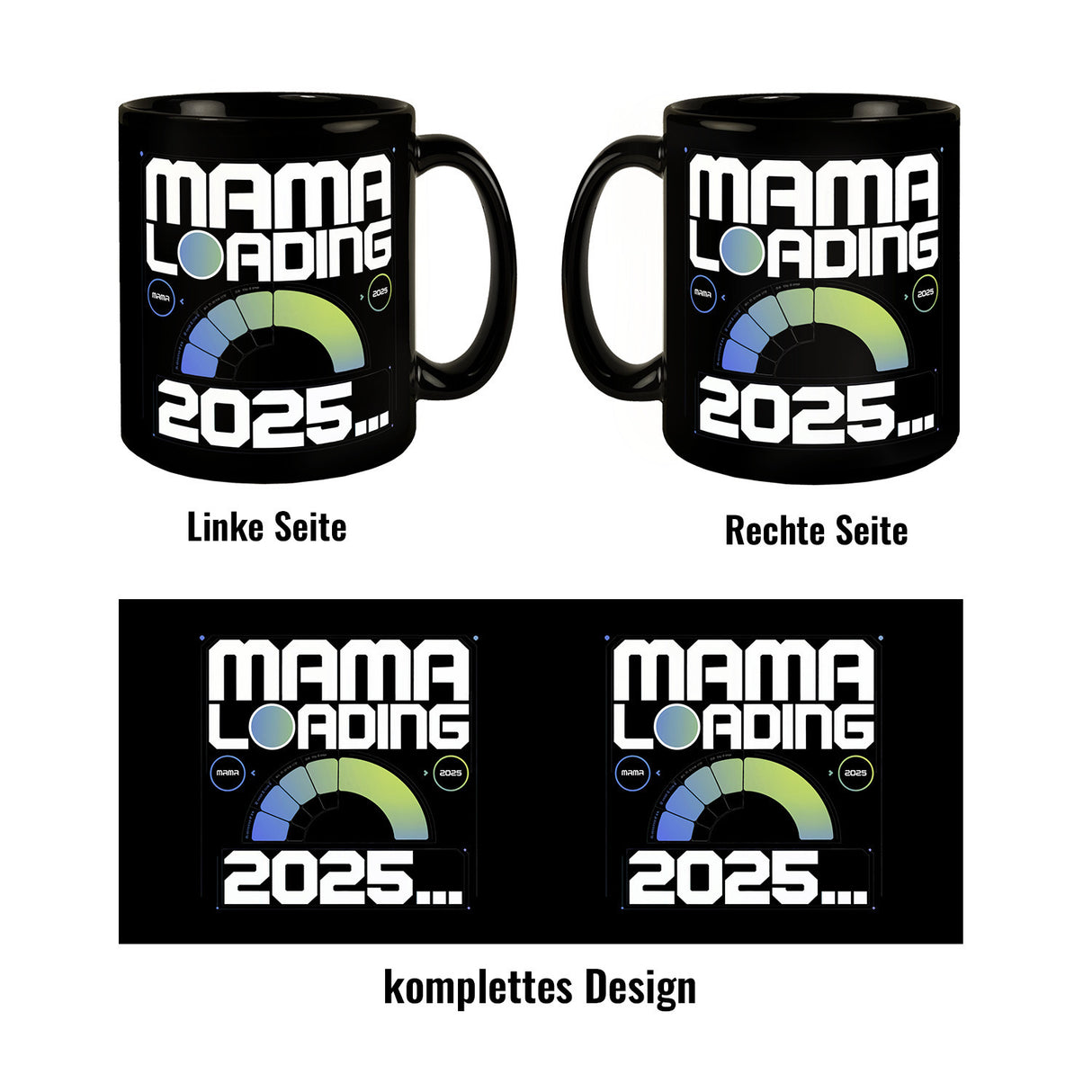 Mama loading 2025 Tasse - für werdende Mütter