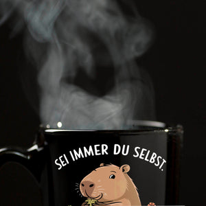 Capybara Motivation Tasse - sei immer du selbst