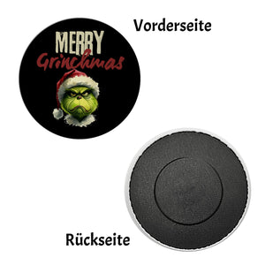 Merry Grinchmas Weihnachtsmuffel Magnet