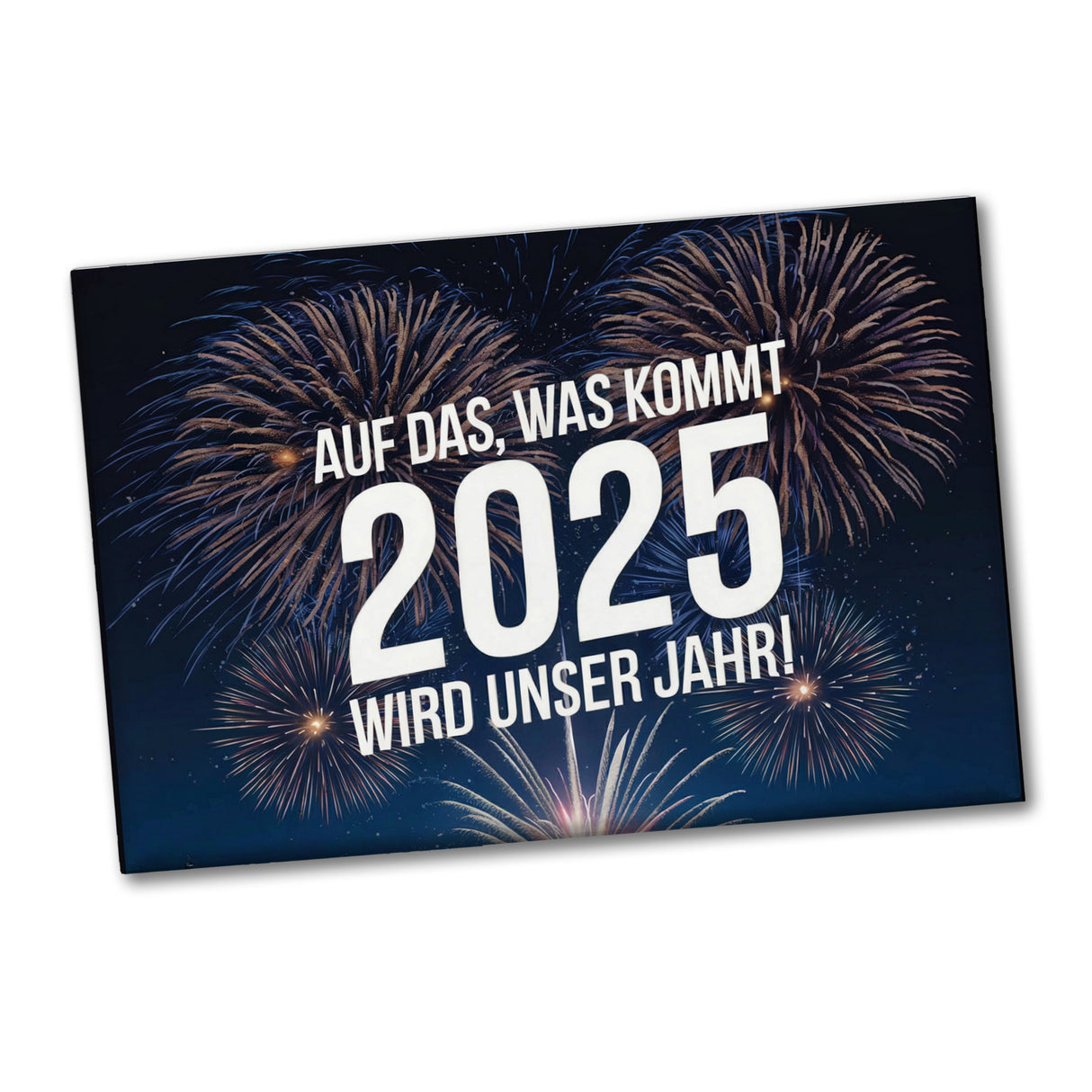 Feuerwerk 2025 wird unser Jahr Souvenir Souvenir Magnet