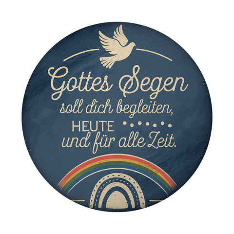 Taube und Regenbogen - Gottes Segen Magnet