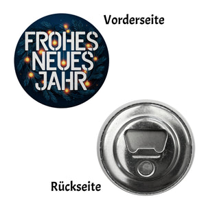 Neujahrsgruß - Frohes neues Jahr Magnet