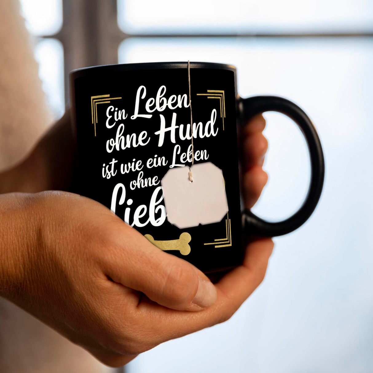 Leben ohne Hund ist wie Leben ohne Liebe Kaffeebecher