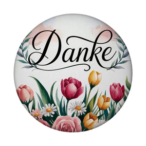 Blumenwiese Danke Magnet - Dankeschön