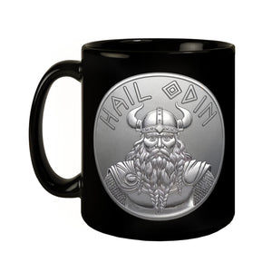 HAIL ODIN Tasse - Silbernes Amulett