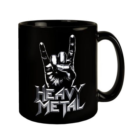 Rockzeichen Hand - Heavy Metal Tasse