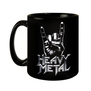 Rockzeichen Hand - Heavy Metal Tasse