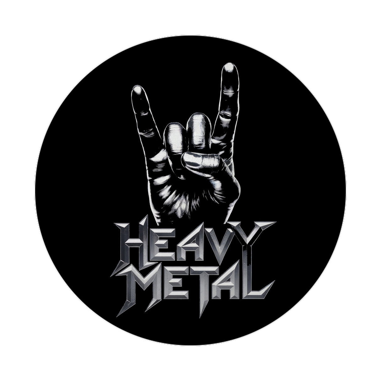 Devil Horns Hand - Heavy Metal Magnet