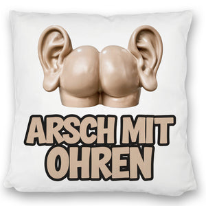 Arsch mit Ohren Kissen