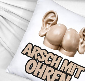 Arsch mit Ohren Kissen