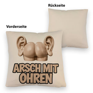 Arsch mit Ohren Kissen