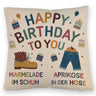 Happy Birthday to you Marmelade im Schuh Kissen