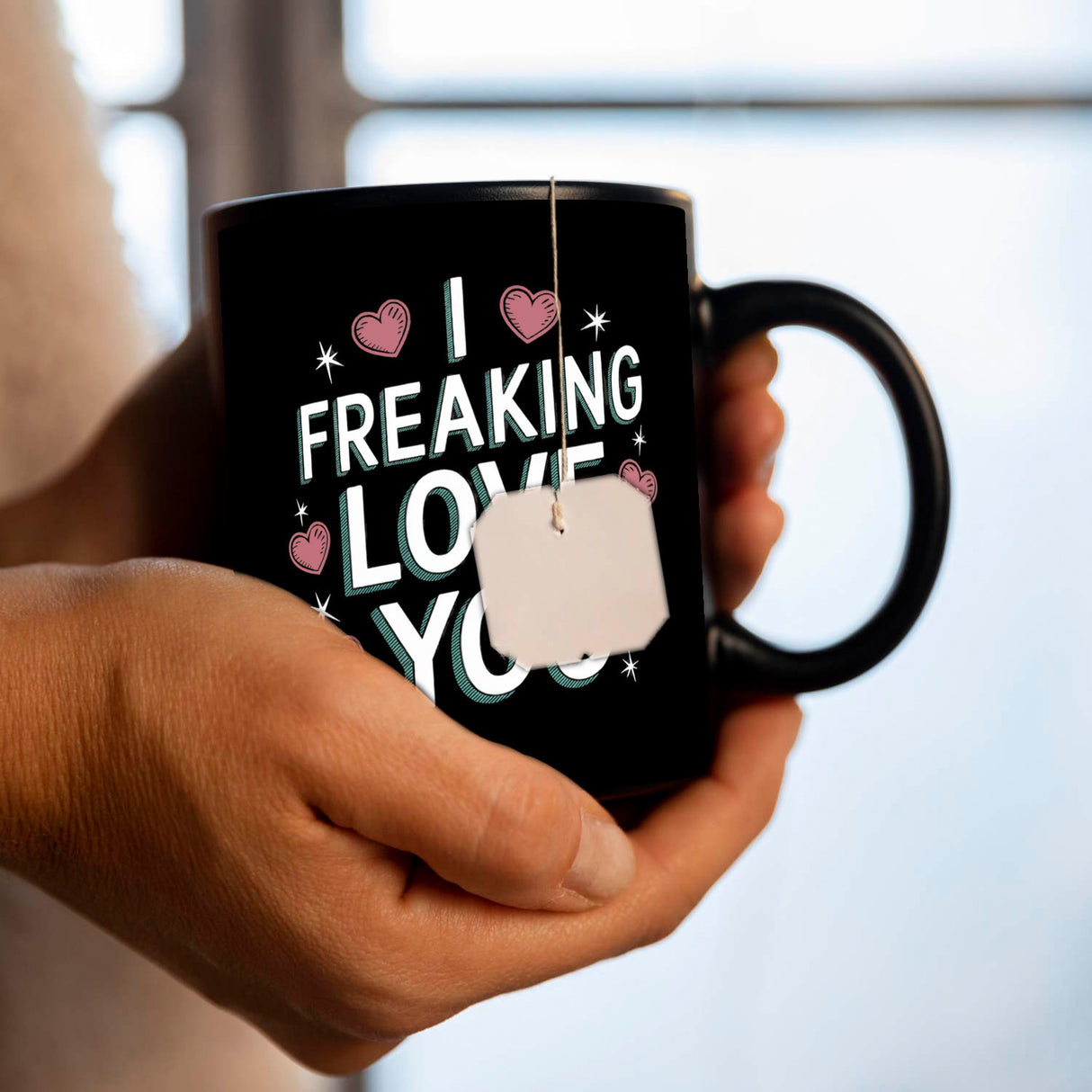 I Freaking Love You Tasse für deinen Schatz