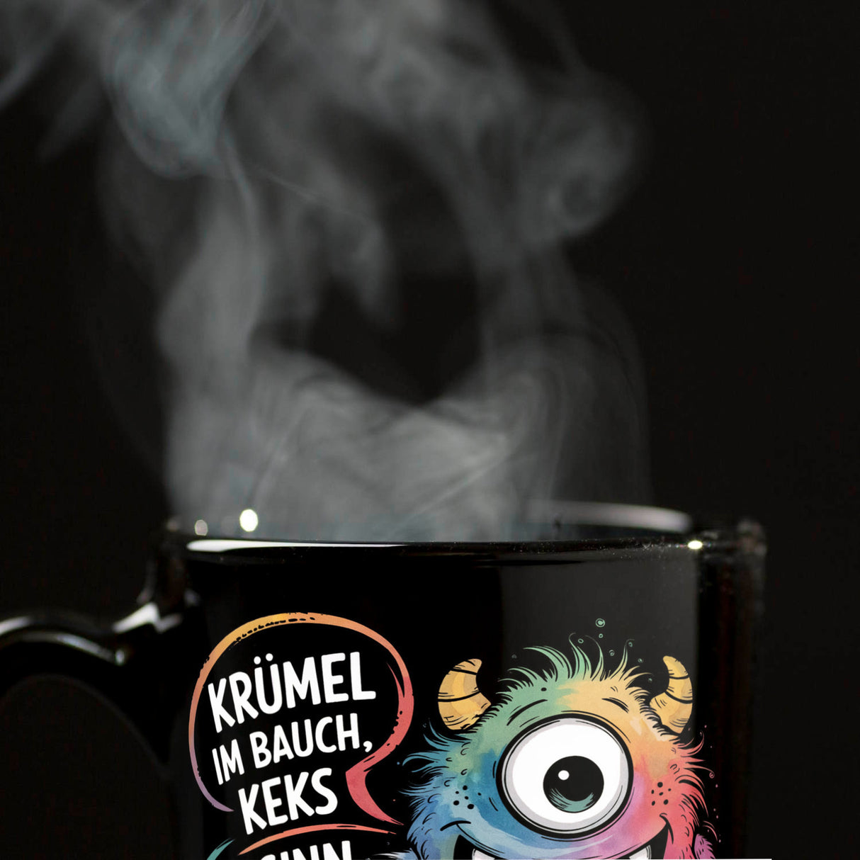 Monster Krümel Tasse - Keks im Sinn