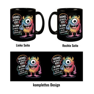 Monster Krümel Tasse - Keks im Sinn