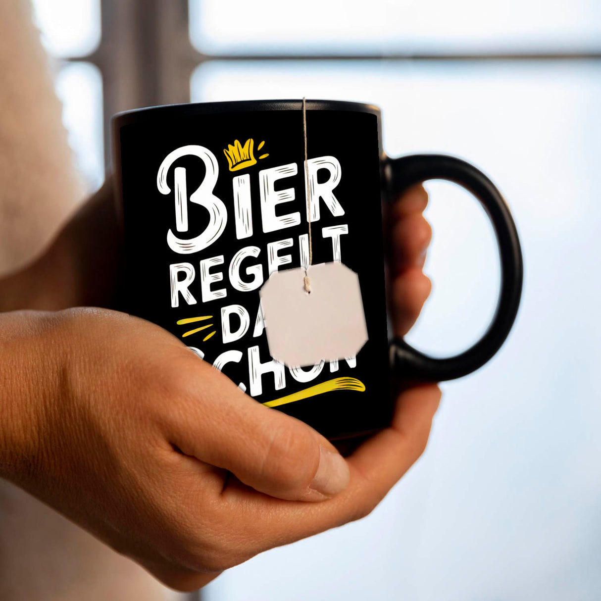 Bier regelt das schon Kaffeebecher