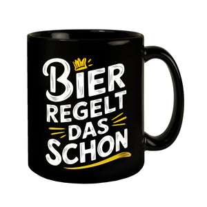 Bier regelt das schon Kaffeebecher