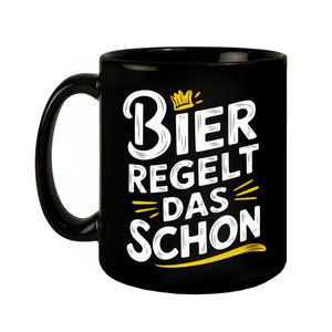 Bier regelt das schon Kaffeebecher