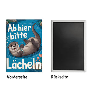 Lachender Otter - Bitte lächeln Souvenir Souvenir Magnet