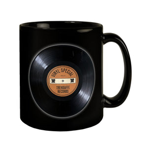 Schallplatte Retro-Label Vinyl Special Tasse