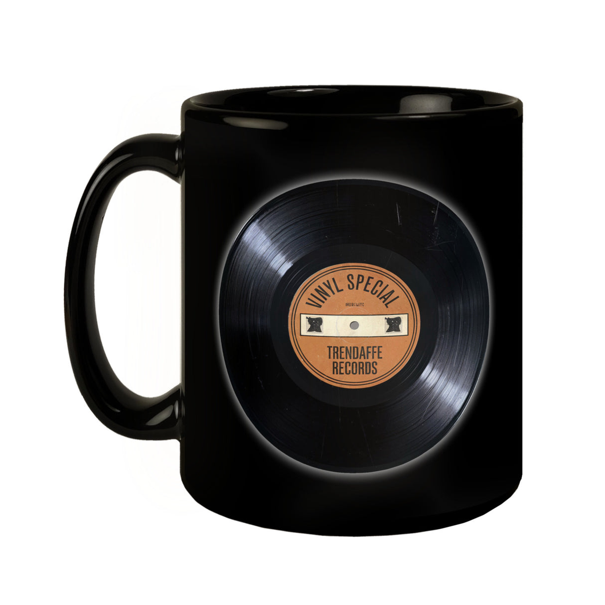 Schallplatte Retro-Label Vinyl Special Tasse